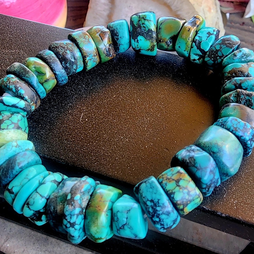 Turquoise Beaded Bracelet